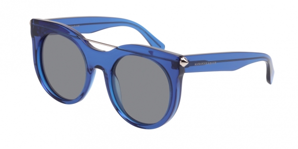 alexander mcqueen sunglasses blue