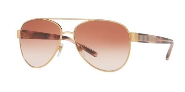 BURBERRY BE3084 BRUSHED GOLD