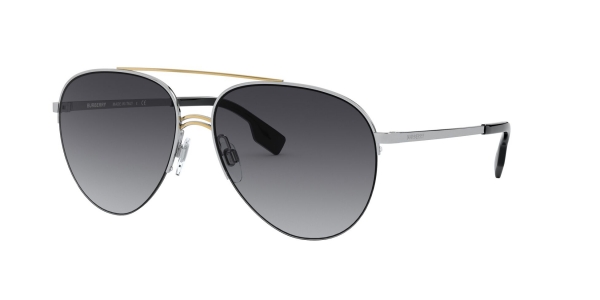 burberry sunglasses silver