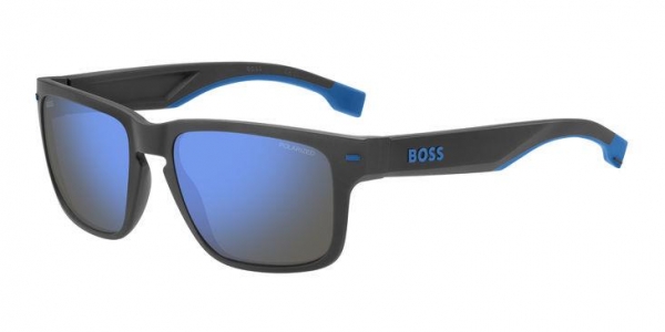 HUGO BOSS BOSS 1497/S MATTE GREY BLUE