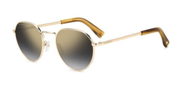 DSQUARED D2 0019/S GOLD BROWN HORN