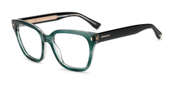 DSQUARED D2 0025 STRIPED TEAL