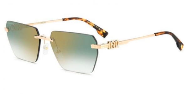 DSQUARED D2 0102/S GOLD GREEN