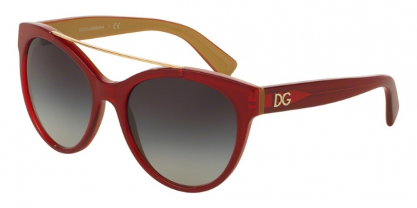 DOLCE & GABBANA DG4280 TOP RED ON GOLD