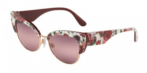 DOLCE & GABBANA DG4346 ROSE AND PEONY/ROSE GOLD