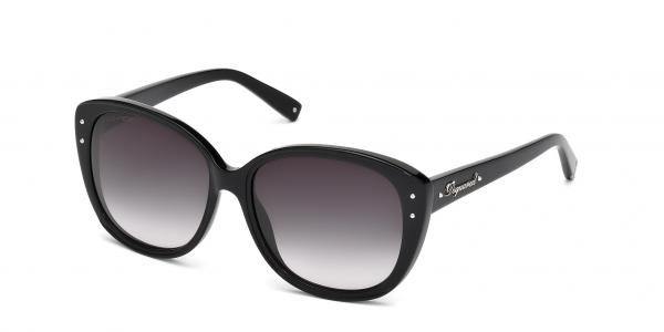 DSQUARED DQ0094 BLACK / OTHER / GRAY GRADIENT
