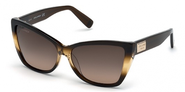 DSQUARED DQ0129 DARK BROWN / OTHER / BROWN GRADIENT