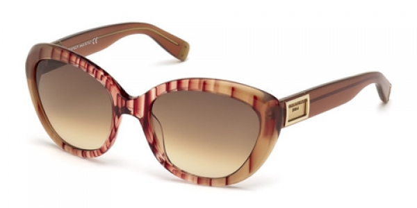 DSQUARED DQ0146 BROWN/BROWN GRADIENT