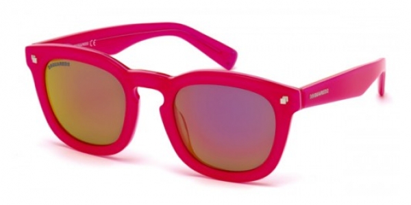 DSQUARED DQ0198 PINK / OTHER / VIOLET GRAD. AND/OR MIRROR