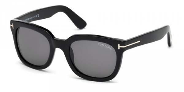 TOM FORD FT0198 CAMPBELL SHINY BLACK / GREY