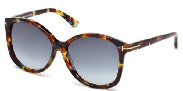 TOM FORD FT0275 ALICIA RED HAVANA / BROWN GRADIENT