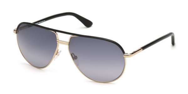 TOM FORD FT0285 COLE BLACK GRAY GRADIENT