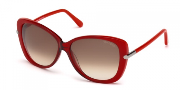 TOM FORD FT0324 LINDA RED / OTHER / BROWN GRADIENT