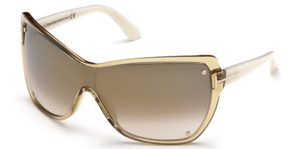 TOM FORD FT0363 EKATERINA YELLOW / OTHER / BROWN MIRROR