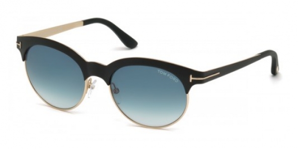 TOM FORD FT0438 ANGELA BLACK / OTHER / GREEN GRADIENT