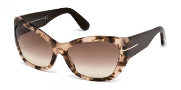 TOM FORD FT0460 CORINNE PINK / OTHER / BROWN GRADIENT