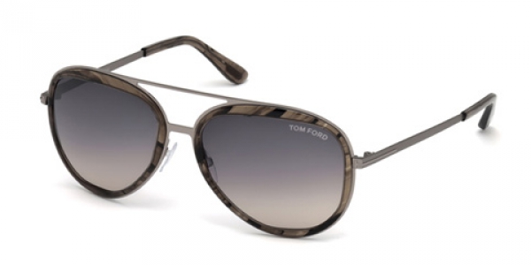 TOM FORD FT0468 ANDY DARK BROWN / OTHER / GREY GRADIENT