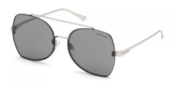 TOM FORD FT0656 SCOUT Shiny Silver