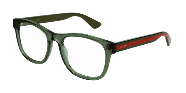 GUCCI GG0004ON GREEN-GREEN-TRANSPARENT