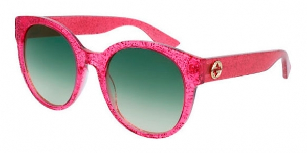 pink glitter gucci sunglasses