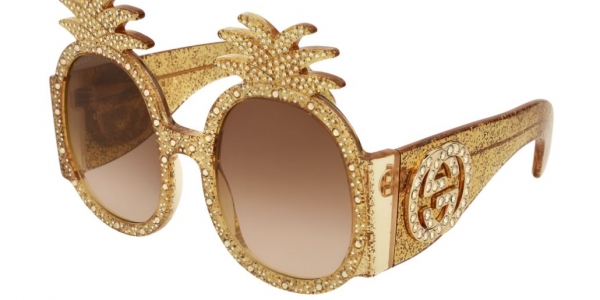 GUCCI GG0150S GOLD-GOLD-BROWN