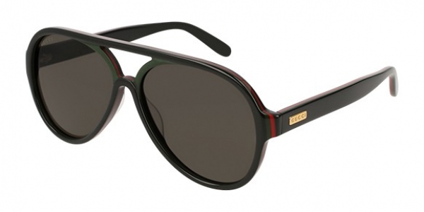GUCCI GG0270S SHINY MULTILAYER BLACK-GREEN-RED-BL