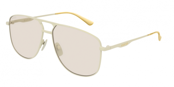 GUCCI GG0336S SHINY SOLID IVORY