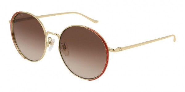 GUCCI GG0401SK GOLD-GOLD-BROWN