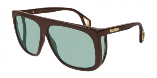 GUCCI GG0467S BROWN-BROWN-GREEN