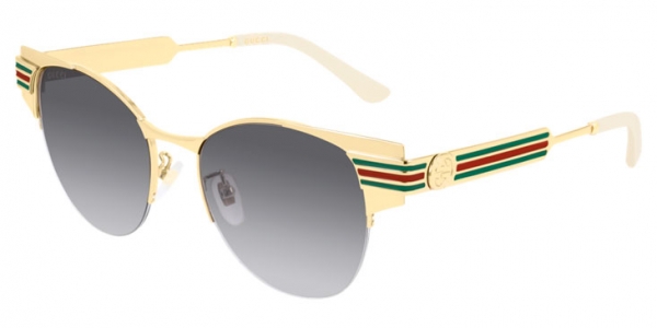 GUCCI GG0521S GOLD / GOLD / GREY