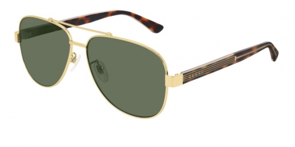 GUCCI GG0528S GOLD-CRYSTAL-GREEN