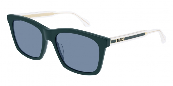 GUCCI GG0558S GREEN-CRYSTAL-BLUE