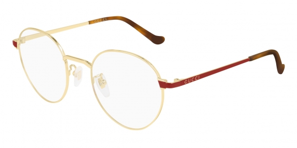 GUCCI GG0581O GOLD-RED-TRANSPARENT
