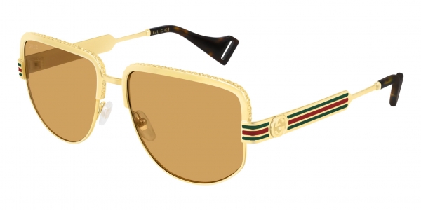 GUCCI GG0585S GOLD-GOLD-YELLOW
