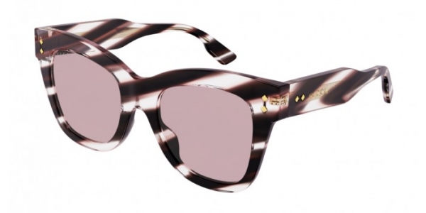 GUCCI GG1082S SHINY FLAMED BLACK AND PINK