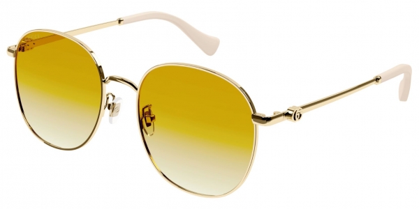 GUCCI GG1142S GOLD-GOLD-YELLOW