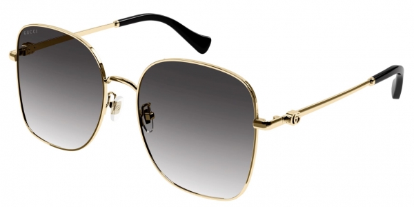 GUCCI GG1143S GOLD-GOLD-GREY