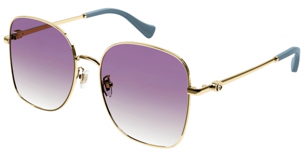 GUCCI GG1143S GOLD-GOLD-VIOLET