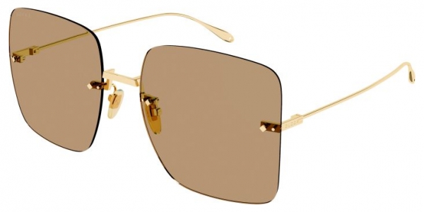 GUCCI GG1147S GOLD-GOLD-BROWN