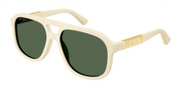 GUCCI GG1188S IVORY-IVORY-GREEN