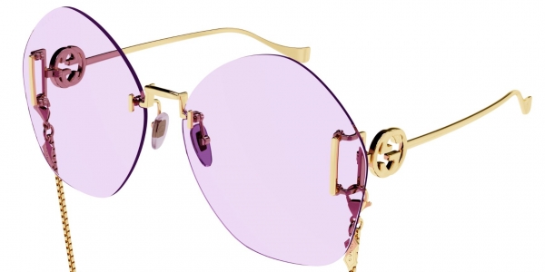 GUCCI GG1203S GOLD-GOLD-VIOLET