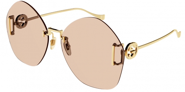 GUCCI GG1203S GOLD-GOLD-BROWN