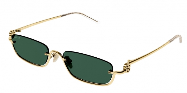 GUCCI GG1278S GOLD-GOLD-GREEN