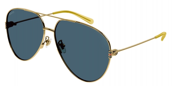 GUCCI GG1280S GOLD-GOLD-BLUE