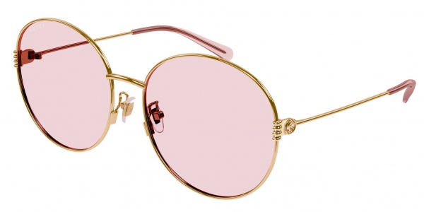 GUCCI GG1281SK GOLD-GOLD-PINK