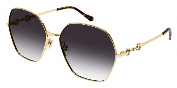 GUCCI GG1335S GOLD-GOLD-GREY