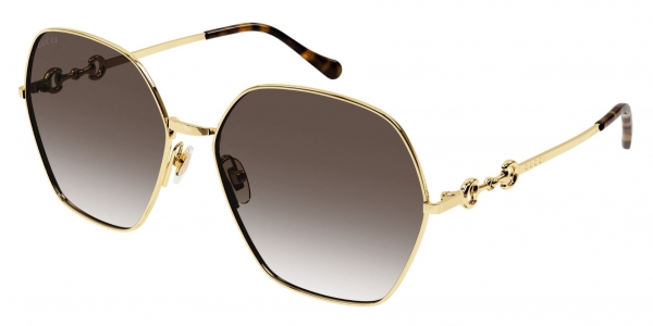 GUCCI GG1335S GOLD-GOLD-BROWN