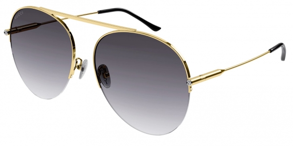 GUCCI GG1413S GOLD-GOLD-GREY
