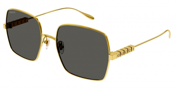 GUCCI GG1434S GOLD-GOLD-GREY
