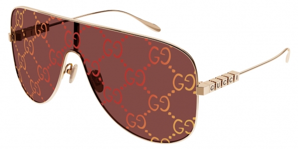 GUCCI GG1436S GOLD-GOLD-RED